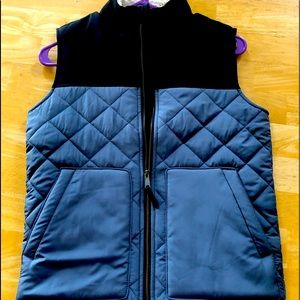 Vests for wearing over long sleeves